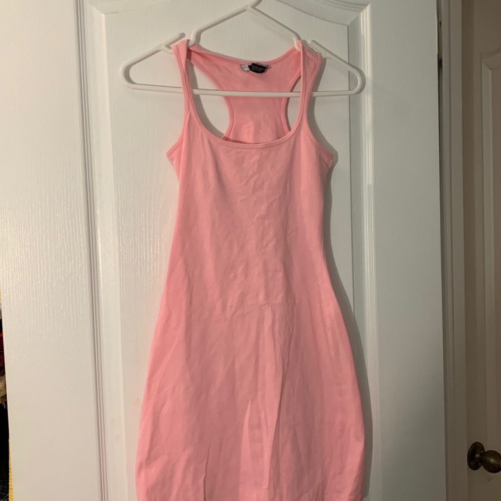 Pink Xxs dress with built in bra